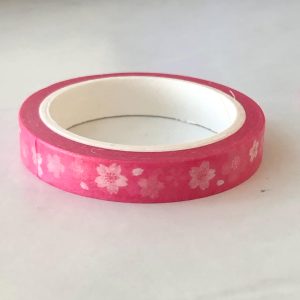 J6 Daiso Cherry Blossom Masking Tape (Left - pink) - Image 4