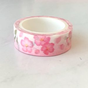 J6 Daiso Cherry Blossom Masking Tape (Left - pink) - Image 6