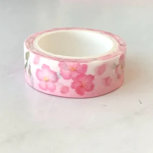 J6 Daiso Cherry Blossom Masking Tape (Right - green) - Image 6