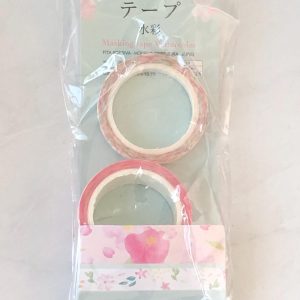 J6 Daiso Cherry Blossom Masking Tape (Right - green) - Image 5