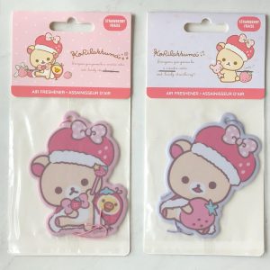 I6 Daiso Korilakkuma air freshener strawberry scent (Left - pink)