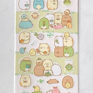 E5-E6 2024 Diaso Sumikko gold foil sticker sheet (Left - stripe E5) - Image 2