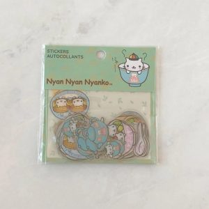 H1 2024 Nyan Nyan Nyanko sticker flake