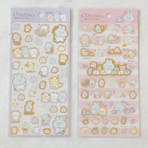 E67-E68 2024 gold accent sticker sheet (Right - pink E68)