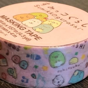Alternative view of Q8 Daiso Sumikko masking tape 15mm x 4m