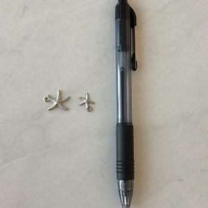 Alternative view of Open bezel starfish pendant