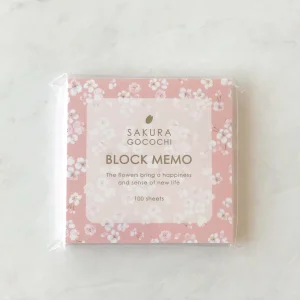 U15 Sakura Gocochi block memo pad - Image 2