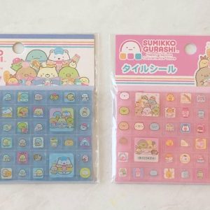 F 2024 sumikko tile seal stickers (Right - pink)