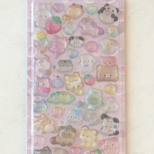 E79-E80 Pop Seal gel sticker sheet (Left - green E79) - Image 3