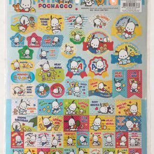 F Holographic sanrio sticker sheets large (Left - pochacco) - Image 2