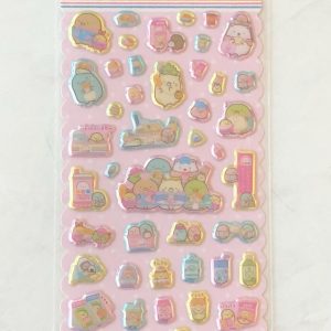 E86-E88 2024 Sumikko holo puffy sticker sheet (Left - yellow E86) - Image 4