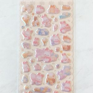 E85 2024 Sugar Cocomuu holo puffy sticker sheet