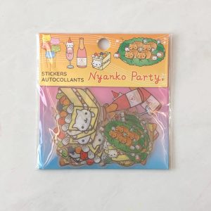 F 2024 Nyanko Party sticker flakes (Left - rainbow) - Image 2