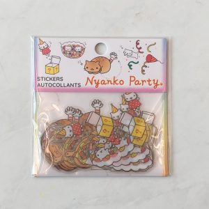 F 2024 Nyanko Party sticker flakes (Left - rainbow) - Image 4