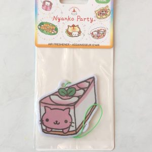 I6 Daiso Nyanko Party Peach Cake Air Freshener