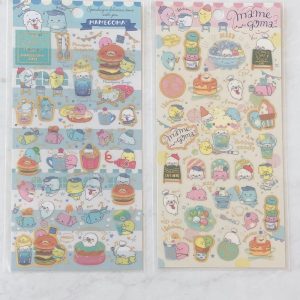 A207-A208 2019 Mame Goma Sticker Sheet (Left - Blue A207)