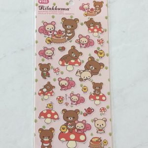A217 Daiso Rilakkuma sticker sheet