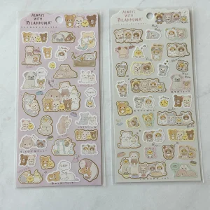 B141-B142 2022 Always with Rilakkuma Sticker Sheet