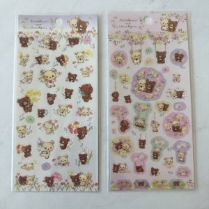 D10-D13 2019 Sticker Sheet glitter (Left - Purple D10)