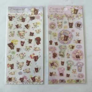 D10-D13 2019 Sticker Sheet glitter (Left - Purple D10)
