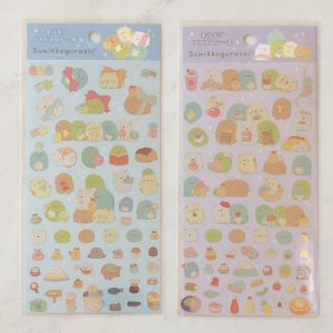 E63-E64 2024 sumikko holographic sticker sheet (Right - purple E64)