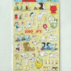 D84 2018 Snoopy sticker sheet