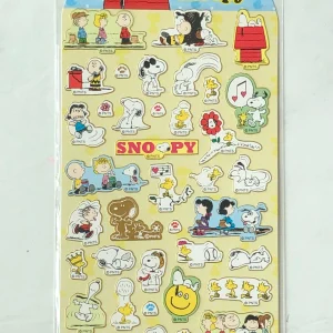 D84 2018 Snoopy sticker sheet