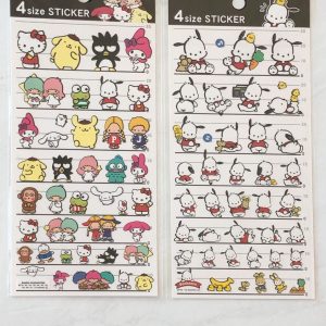 D14-D15 2020 4 Size Sticker Sheet (Left - Characs D14)