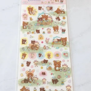 B88-B89 2019 Rilakkuma Easter Sticker Sheet