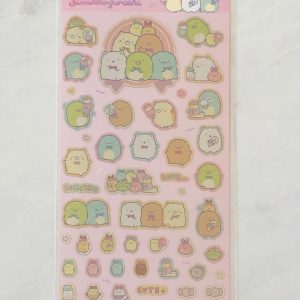 E62 2024 sumikko holographic sticker sheet
