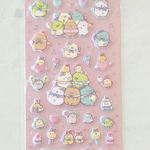 D58 2024 Sumikko puffy sticker sheet