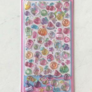 E111-E112 Bonbon Drop Seal gel stickers (Right - blue E112) - Image 2