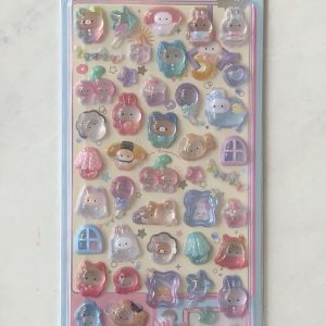E111-E112 Bonbon Drop Seal gel stickers (Right - blue E112) - Image 3