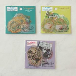 F 2024 sanrio sticker flakes (Hangyodon)