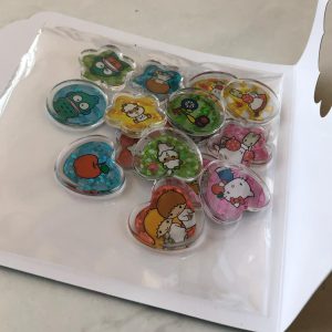 H3-H4 2024 Sanrio plastic gel 3d stickers (Right - characters) - Image 6