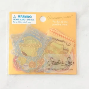 F 2024 pompompurin sticker flakes