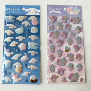 B339-B340 2023 Puffy pearlescent Sticker Sheet (Left - Cinna B339)
