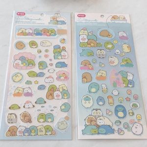 A190-A191 2023 Sumikko Sticker Sheet (Left - White A190)