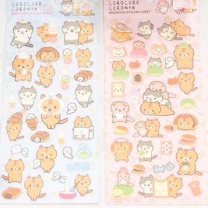 C17-C18 2021 Corocoro Sticker Sheet (Right - Pink C18)