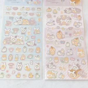 B132-B133 2022 Corocoro Sticker Sheet (Right - Purple B133)