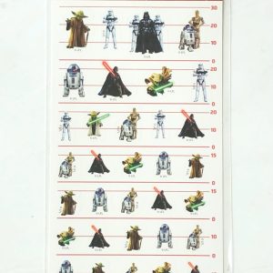 D20 Star Wars 4 size sticker sheet