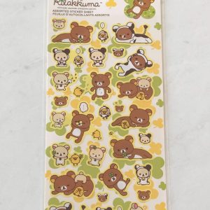 A214 Daiso Rilakkuma sticker sheet