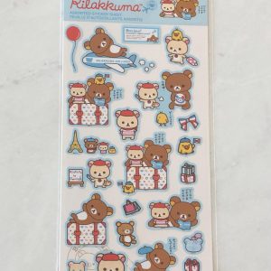 A219 Daiso Rilakkuma sticker sheet