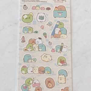 A198 x 2021 Daiso Sumikko Sticker Sheet