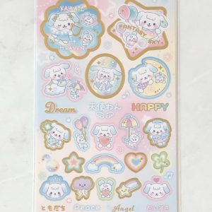 A254-A255 I heart fancy collection sticker sheets (Left - red A254) - Image 3