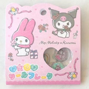 Alternative view of H4 2024 Sanrio Plastic sticker (Left - MMelod+Kuromi)