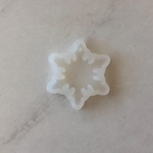 Christmas snowflake silicone mold resin crafting