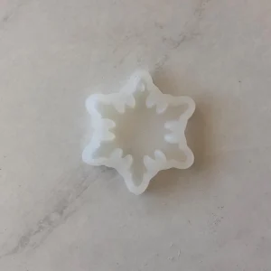 Christmas snowflake silicone mold resin crafting