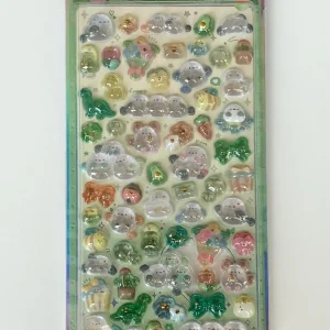 G6-G7 hard gel pop seal sticker sheet (Left - orange G6) - Image 3