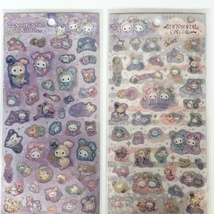 G12-G13 2025 Sentimental Circus sticker sheet (Right - white G13)